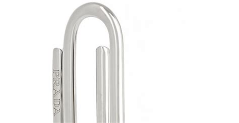 prada paper clip price